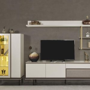 New Rylee TV Unit With LED Lights