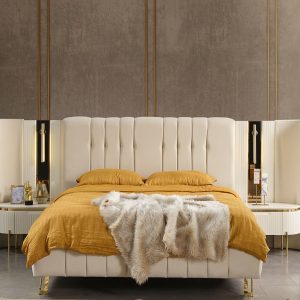 Luxury Bedroom Set Perla Plus Super King Size Gas lift